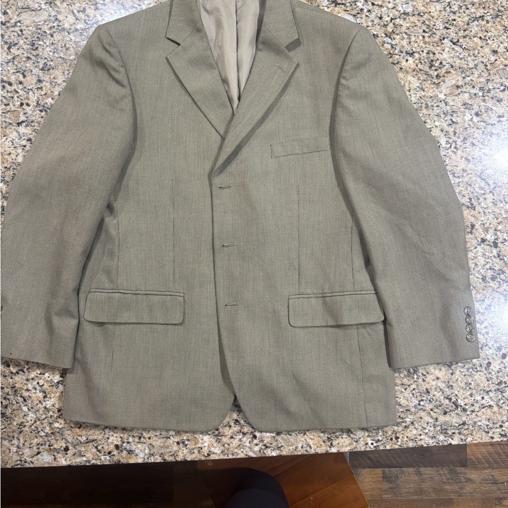 Stafford Men's Light Brown Blazer